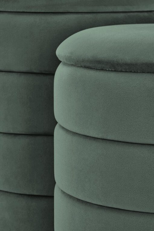 PACHO dark green pouf with storage box — изображение 4