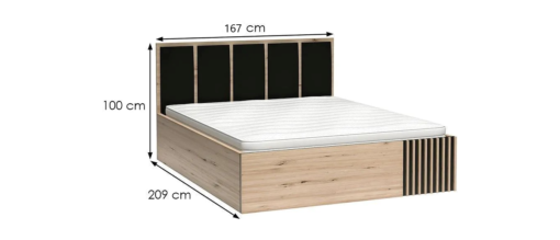 CALI BED WITH STORAGE SPACE 160 - Image 3