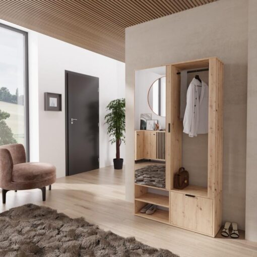 MILO clothes rack artisan oak colored - Image 2