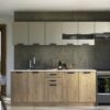 Kitchen furniture set PERLA 260 cashmere/ cremona oak
