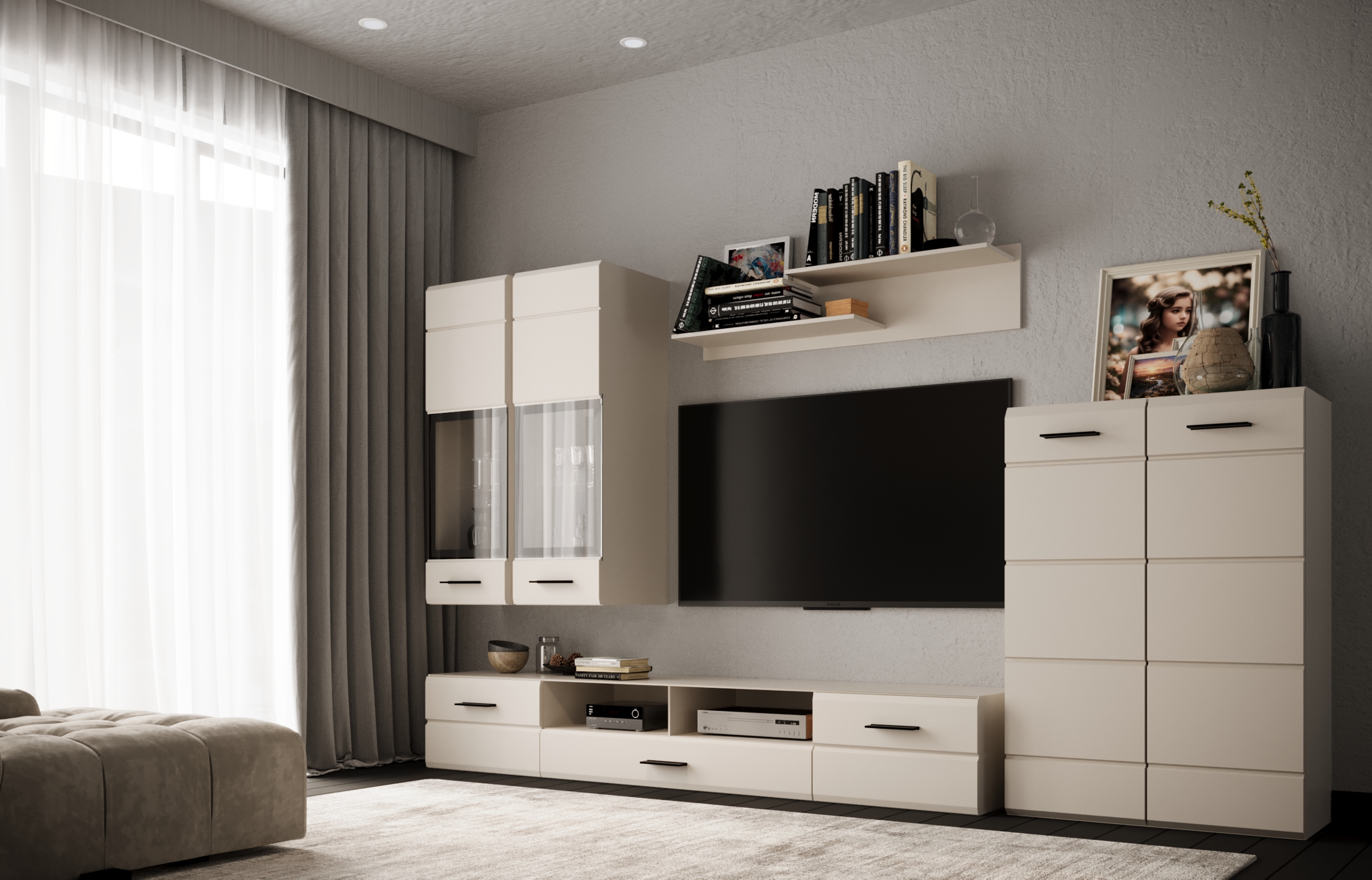 Elutoamööblikomplekt Valetta cashmere - Image 2