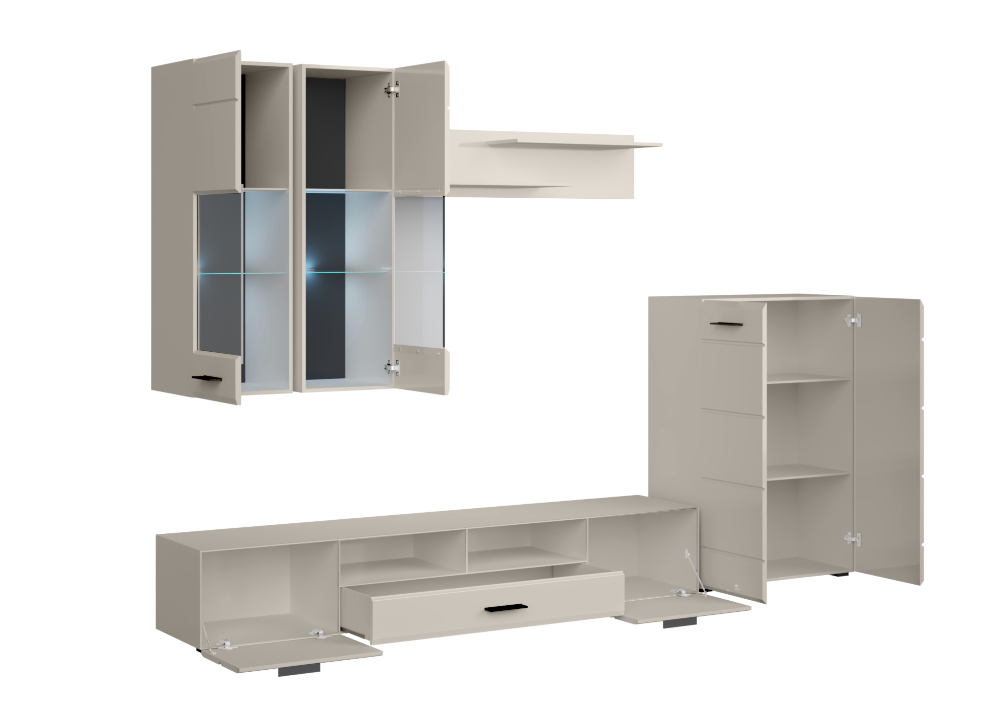 Elutoamööblikomplekt Valetta cashmere - Image 3